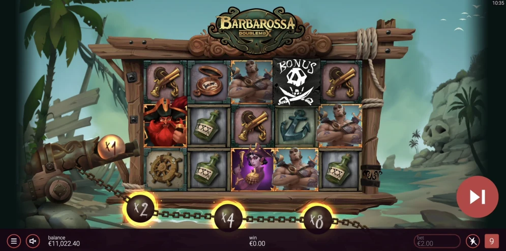 Barbarossa DoubleMax Slot