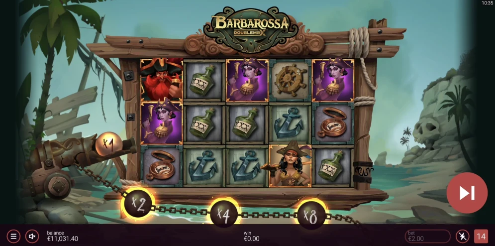 Barbarossa DoubleMax Slot