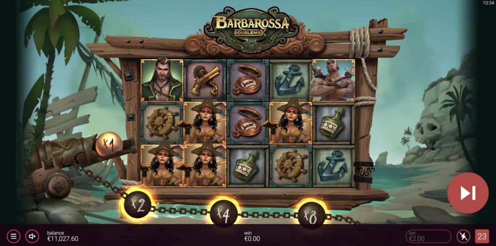 Barbarossa DoubleMax Slot