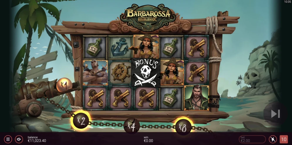 Barbarossa DoubleMax Slot